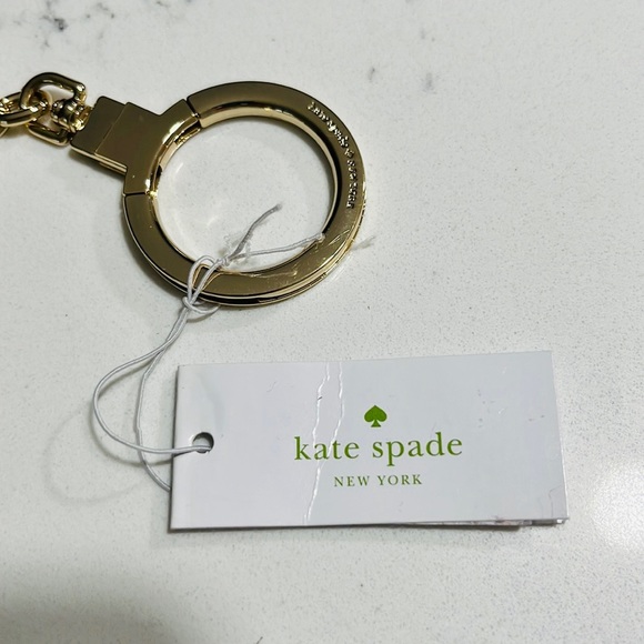 Kate SpadeCircle Mirror Leather Bagcharm/keychain - Picture 12 of 14